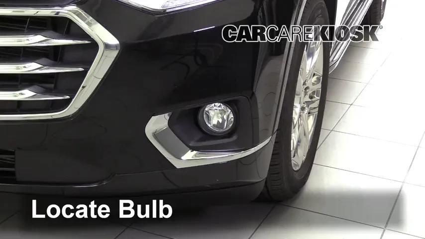 2018 Chevrolet Traverse High Country 3.6L V6 Lights Fog Light (replace bulb)